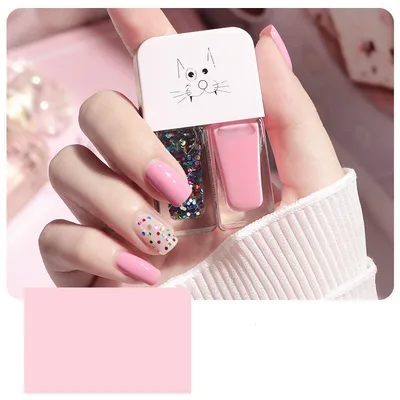 No Bake, Non Tearable, Quick Drying Cross Border Student Oily Scrub Nail Polish B2 - Shop at LoveMi