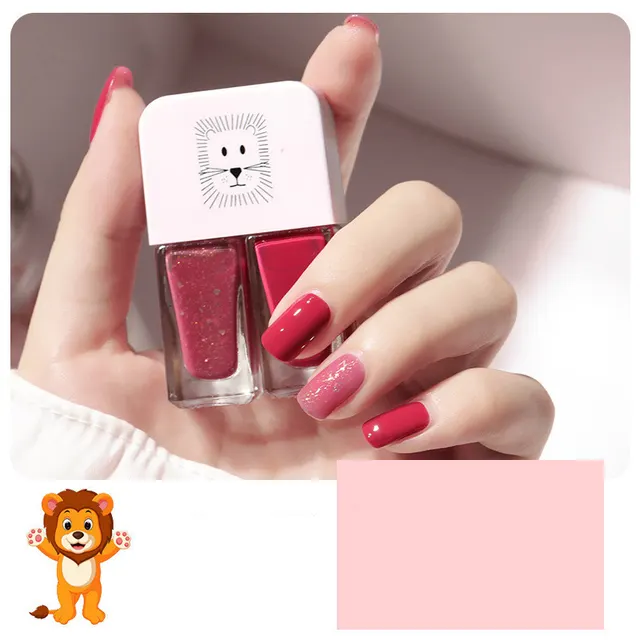 No Bake, Non Tearable, Quick Drying Cross Border Student Oily Scrub Nail Polish B7 - Shop at LoveMi