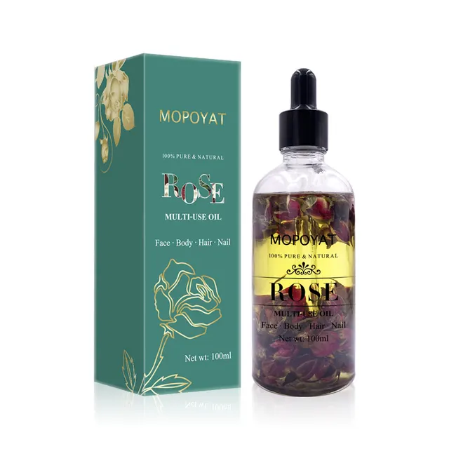 Rose Petal Essential Oil 100Ml Aromatherapy Essential Oil Moisturizing Moisturizing Rose Essential Oil - Shop at LoveMi