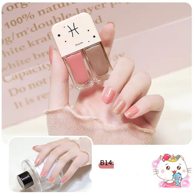 Non Tearable Transparent Nail Polish B14 - Shop at LoveMi