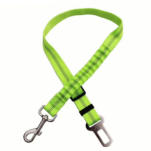 Pet Traction Rope For Automobile Car Seat Belt Fluorescent Green - Shop at LoveMi
