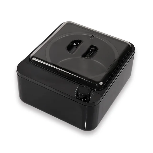 Multi Functional Solid Wax Beans Not Easy To Stick Pot Wax Therapy Machine Honey Wax Depilation Cream Machine Banafen Wax Machine Square All Black - Shop at LoveMi