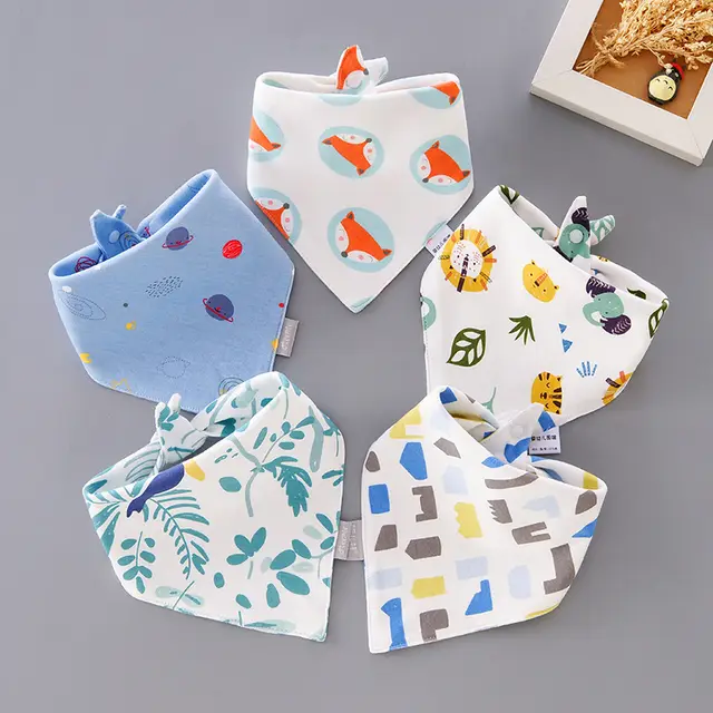 Saliva Towel Baby Bib Eating Pocket 7Style - Shop at LoveMi
