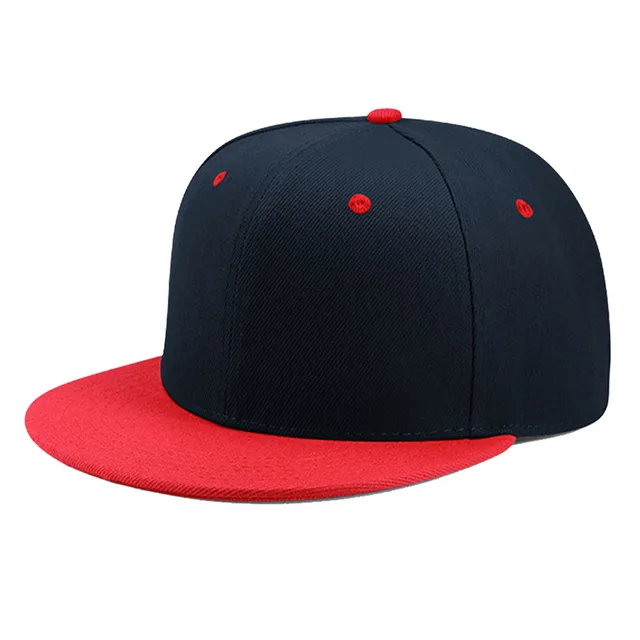 Hot Unisex Men Women Adjustable Baseball Hip Hop Hats Multi Color Snapback Sport Caps Navy Blue2 - Shop at LoveMi