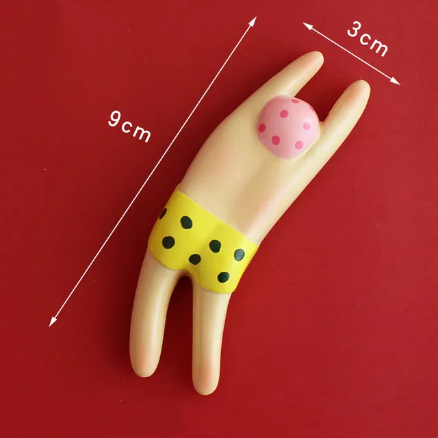 Funny Character Resin Fridge Sticker Famous Painting Character Sticker - Shop at LoveMi