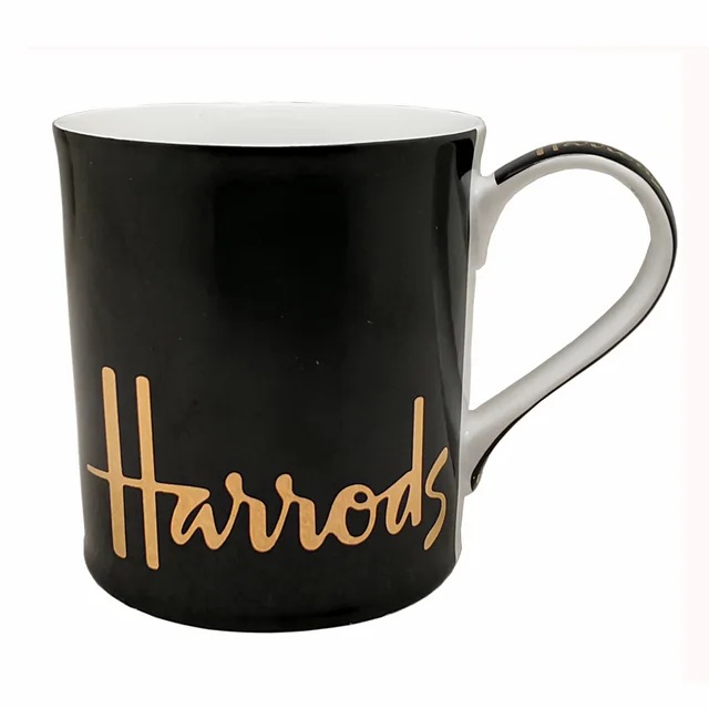Light Luxury British Store Harrods Ceramic Mug Black - Shop at LoveMi