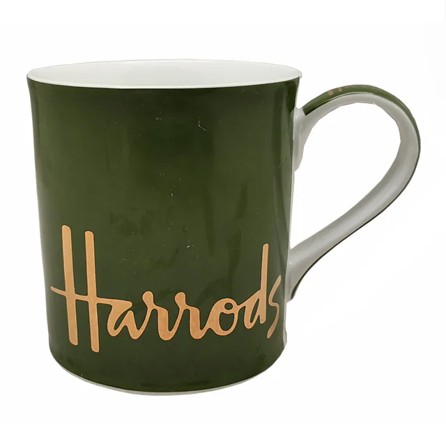 Light Luxury British Store Harrods Ceramic Mug Green - Shop at LoveMi