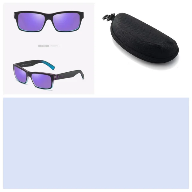 European And American Sports Cycling Polarized Sunglasses Frame Purple Set - Shop at LoveMi