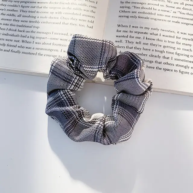 Jk Fat Intestines Pig Large Intestine Hair Ring South Korean Summer Headband Gentle Knife - Shop at LoveMi