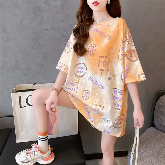 Ladies Round Neck T Shirt, Streetwear, Sexy, Thin, Cutout, Fashionable, Pink, Yellow, Black Yellow - Shop at LoveMi