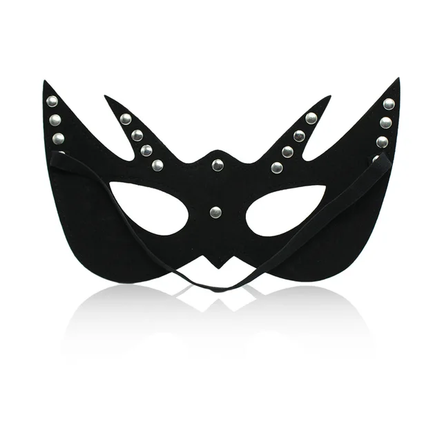 Adult Black Black Red Eye Mask Sexy Eye Mask Black - Shop at LoveMi