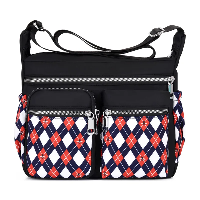 Women'S Shoulder Bag Korean Version Of Oxford Cloth Printed Crossbody Bag - Shop at LoveMi