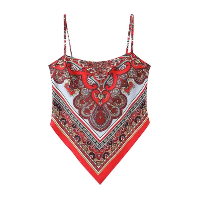 Shirt CAMIS Vest Spaghetti Strap Fashion Top Retro Sexy 3 Style - Shop at LoveMi