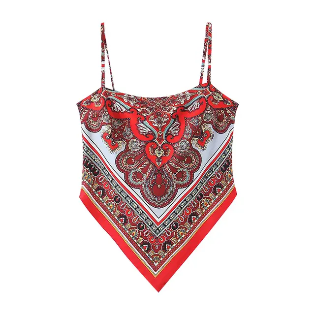 Shirt CAMIS Vest Spaghetti Strap Fashion Top Retro Sexy 3 Style - Shop at LoveMi