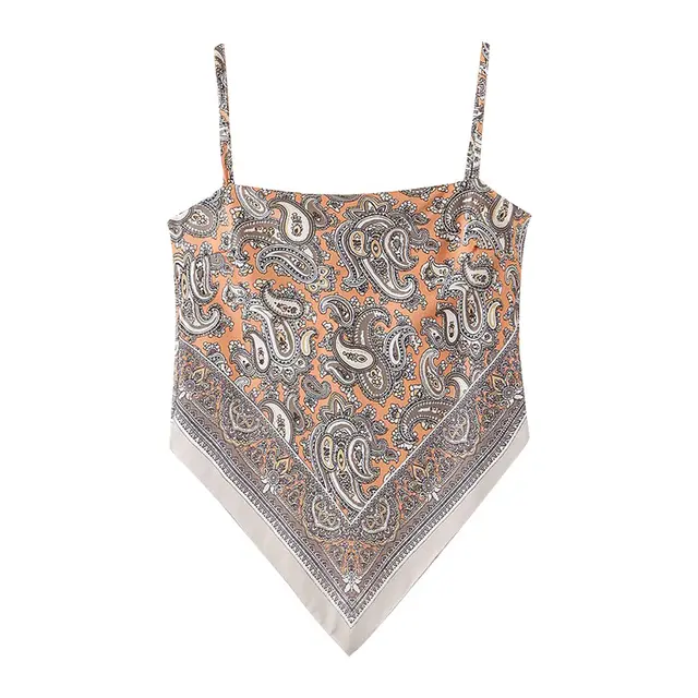 Shirt CAMIS Vest Spaghetti Strap Fashion Top Retro Sexy 6 Style - Shop at LoveMi