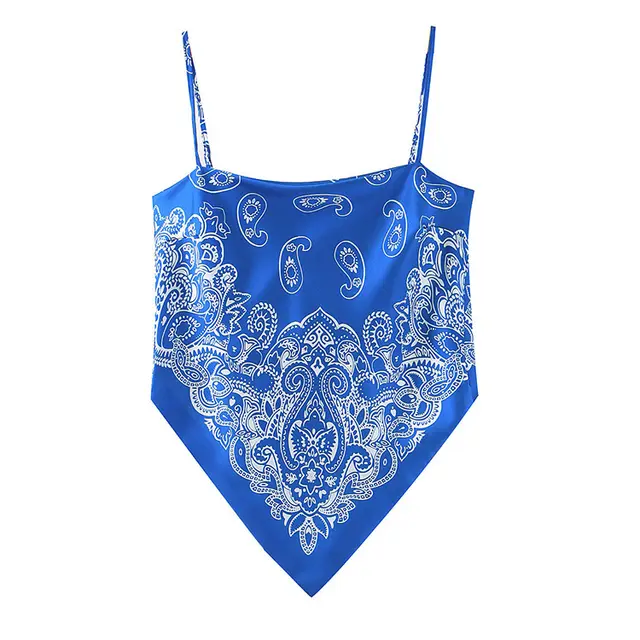 Shirt CAMIS Vest Spaghetti Strap Fashion Top Retro Sexy 9 Style - Shop at LoveMi