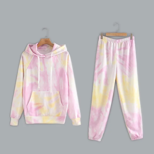 Loose Korean Style Blouse All Match Tie Dye Pink - Shop at LoveMi