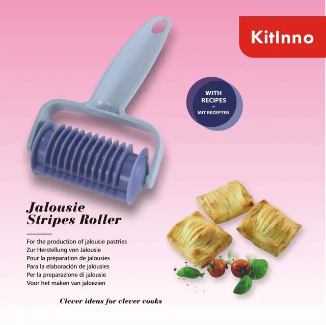 Kitchen Gadgets Dry Molds Biscuit Mold Rollers Hob Embossing Biscuit Mold Shutter Stripe X1902 - Shop at LoveMi