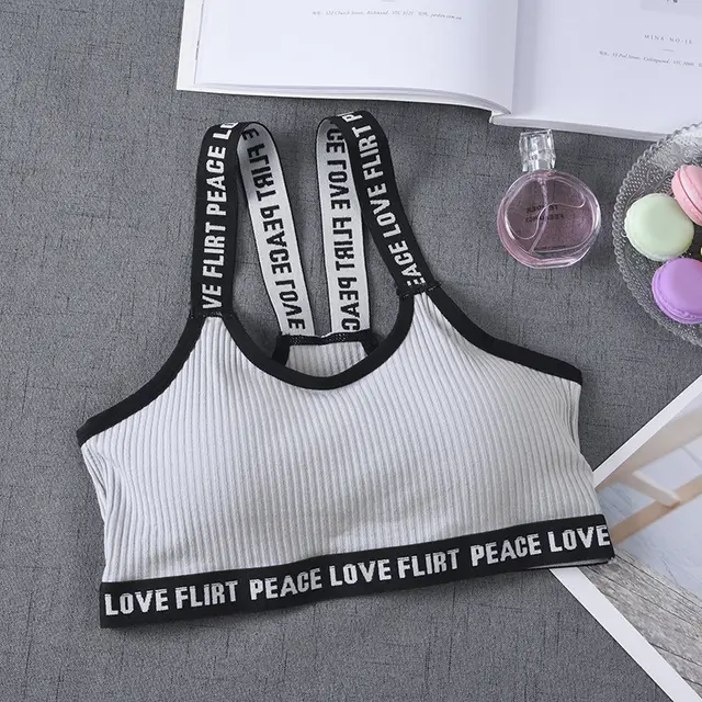 Developmental Vest Female Student Girl Underwear Blue - Shop at LoveMi