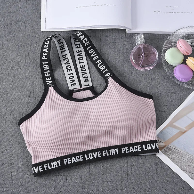 Developmental Vest Female Student Girl Underwear Pink - Shop at LoveMi