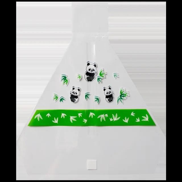 Triangle Rice Dumpling Packaging Bag Rice Dumpling Packaging Paper Japanese Style Rice Dumpling Mold Sushi Bag Green - Shop at LoveMi