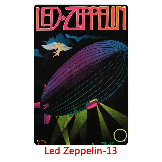 TIN METAL DECOR classic European and American retro iron painting 13 Style - Shop at LoveMi