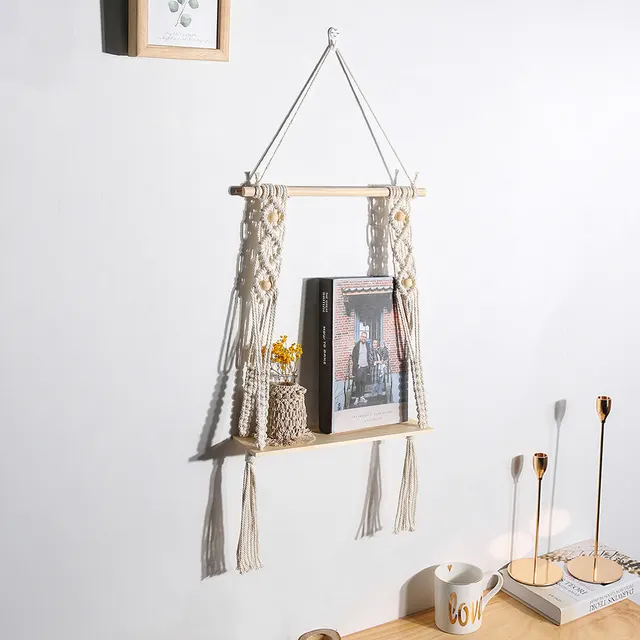 Handmade Woven Shelving For Wall Decoration Section C - Shop at LoveMi