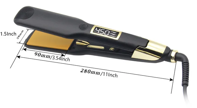 Cross Border Foreign Trade Manufacturer Direct Supply Hair Straightener Negative Ion Curler Factory Splint Section A - Shop at LoveMi