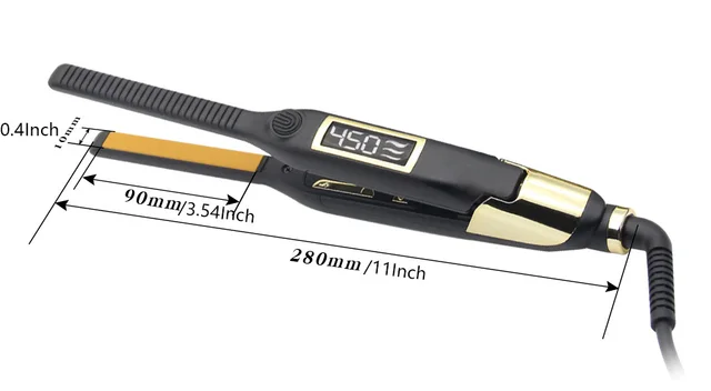 Cross Border Foreign Trade Manufacturer Direct Supply Hair Straightener Negative Ion Curler Factory Splint Section D - Shop at LoveMi