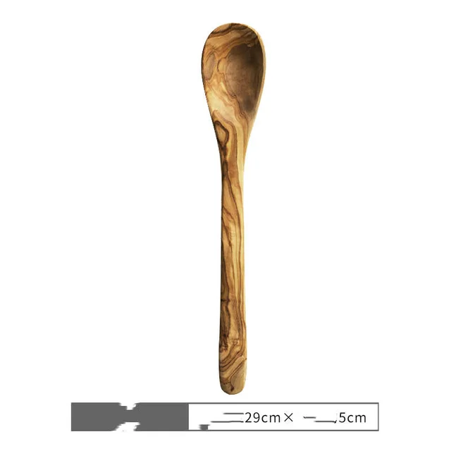 Handmade Solid Wood Kitchen Porridge Spoon Cooking Spoon - Shop at LoveMi