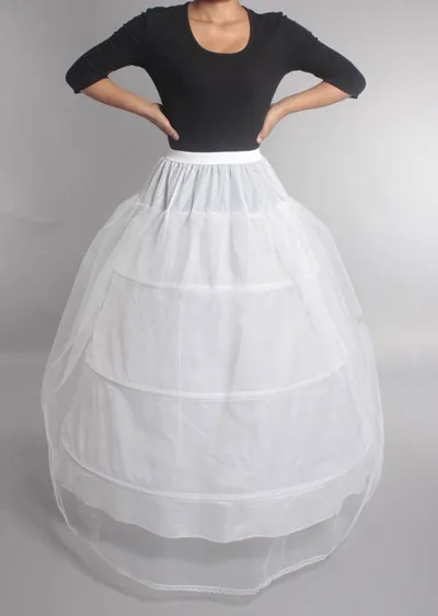 Mengsutang Regular Size Wedding Petticoat Crinoline Slip Prom Underskirt Fancy Bridal Dress Hoop Slips - Shop at LoveMi