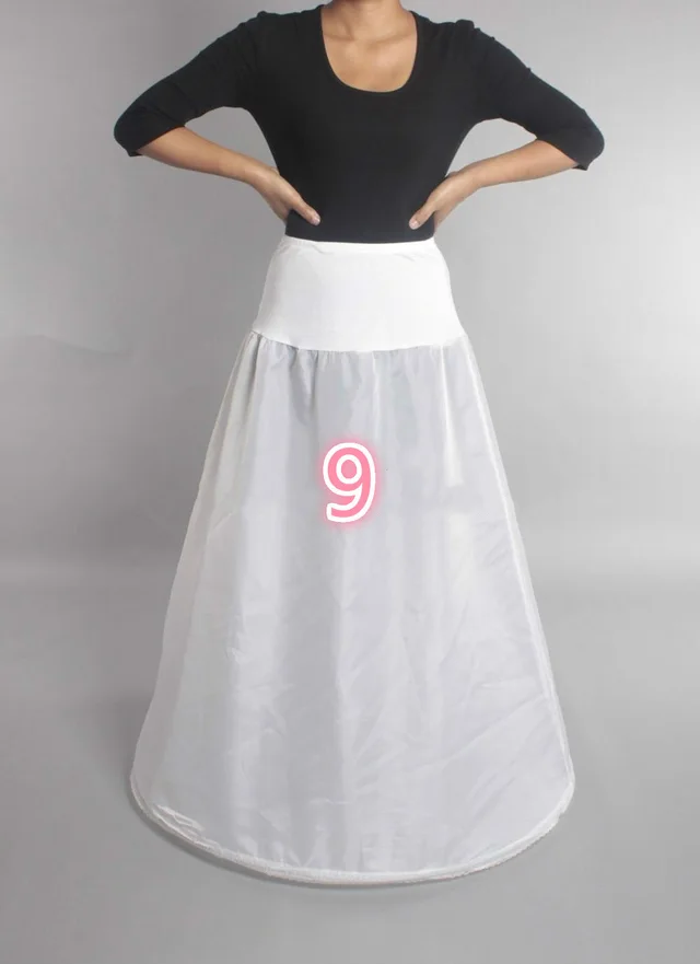 Mengsutang Regular Size Wedding Petticoat Crinoline Slip Prom Underskirt Fancy Bridal Dress Hoop Slips I - Shop at LoveMi