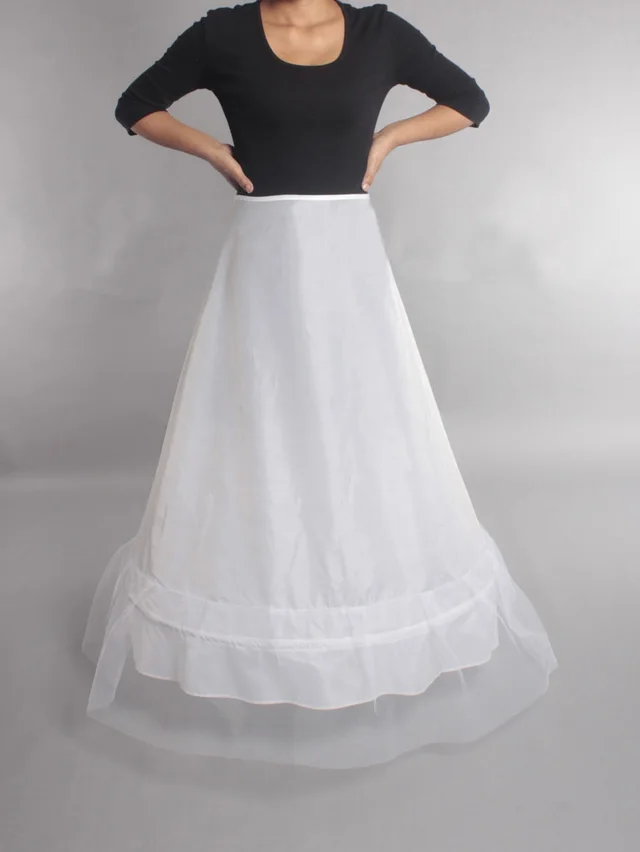 Mengsutang Regular Size Wedding Petticoat Crinoline Slip Prom Underskirt Fancy Bridal Dress Hoop Slips K - Shop at LoveMi