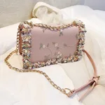 New Bag In New Summer Korean Versatile Messenger Bag Chain Shoulder Bag, Fashion WomenS Bag Hongrun - Pink