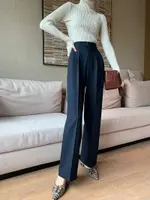 Navy Blue Lengthened Thin Sect