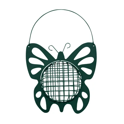 Outdoor Metal Automatic Bird Feeder Balcony Hanging Feeder Green - Shop at LoveMi