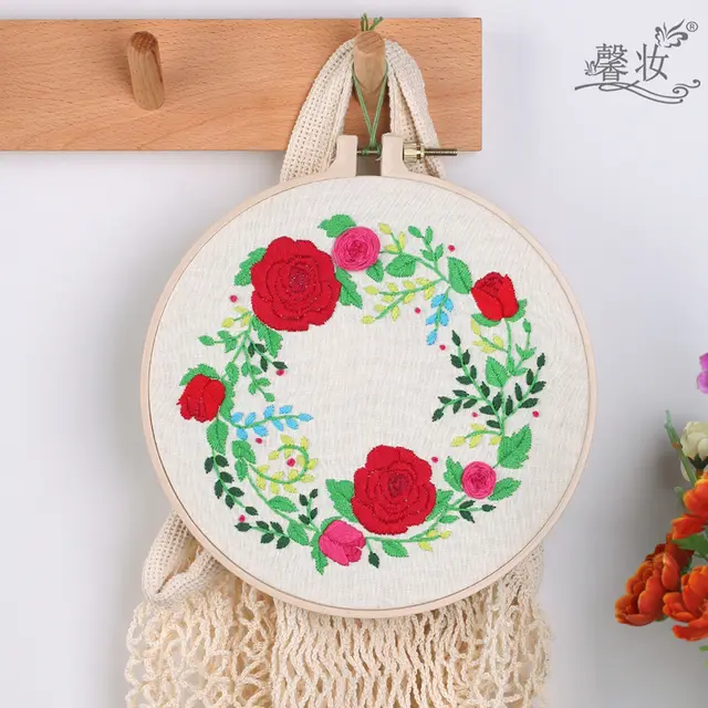 Cloth Embroidery Material Package Thread Embroidery - Shop at LoveMi
