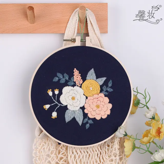 Cloth Embroidery Material Package Thread Embroidery - Shop at LoveMi