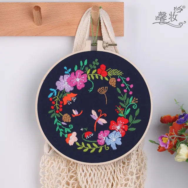Cloth Embroidery Material Package Thread Embroidery - Shop at LoveMi