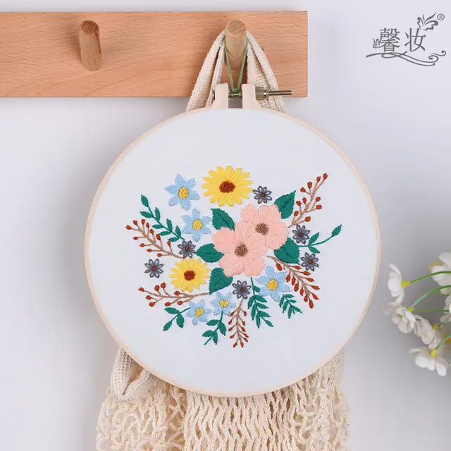 Cloth Embroidery Material Package Thread Embroidery - Shop at LoveMi
