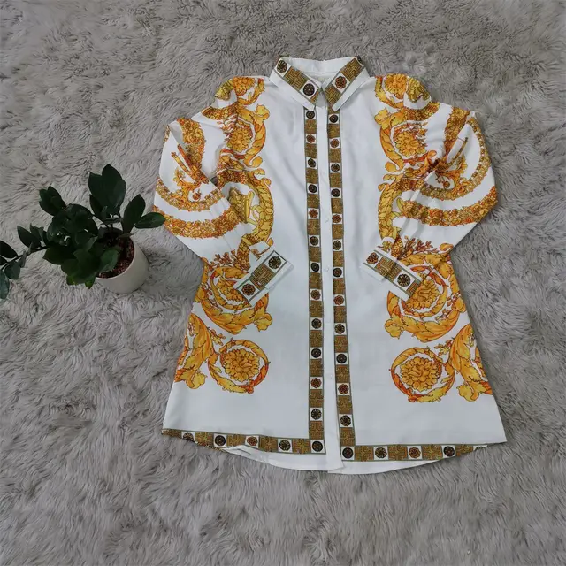 Women'S Digital Printing Shirt White - Shop at LoveMi