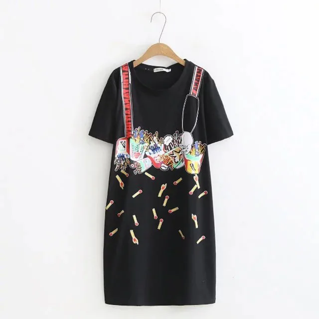 Summer Dress New Skirt Fat Mm Thin Black - Shop at LoveMi