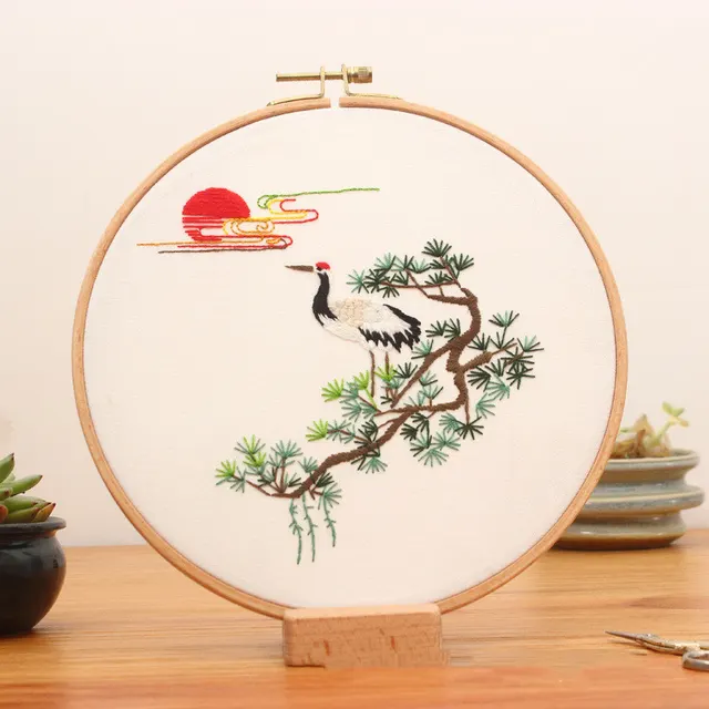 Hand Embroidered Material Package Needlework Suit - Shop at LoveMi