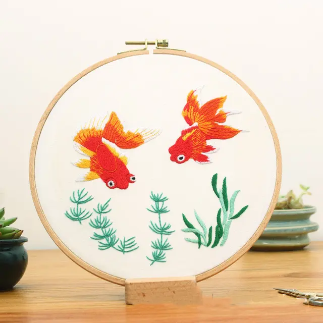 Hand Embroidered Material Package Needlework Suit - Shop at LoveMi