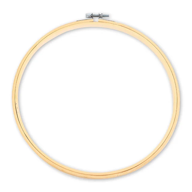 Embroidery Su Embroidery Pastoral Style Diy Self Embroidered Fabric Bag Embroidery Circle 23Cm - Shop at LoveMi