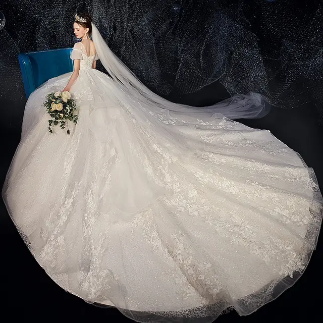 Bride Large Size Covering Pregnant Belly, Main Yarn, Small French Covering Arm, Trailing Maternity Models. Tailing - Shop at LoveMi