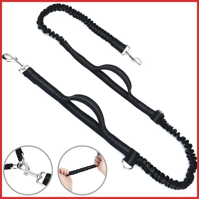 Dog Training Leash Waist Bag Hands Free Outdoor Pet Running Walking Leash Portable Dog Food Water Cup Storage Bags Dog Leash - Shop at LoveMi