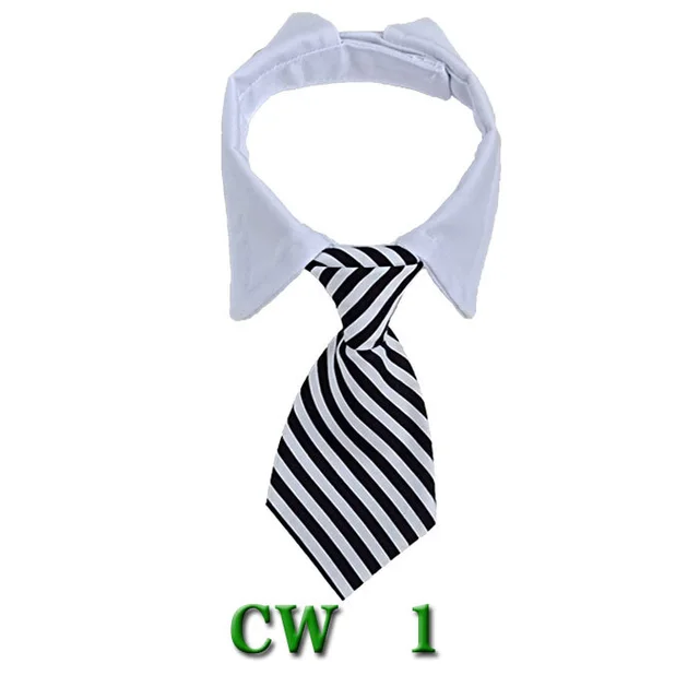 Pet Neck Tie Dog Tie Striped Bib Scarf Bow Knot Cm1 Style - Shop at LoveMi