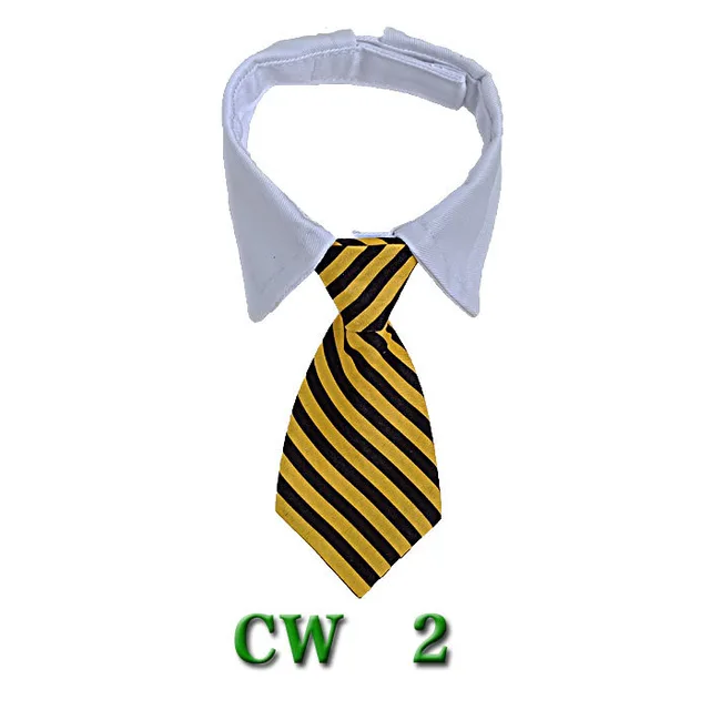 Pet Neck Tie Dog Tie Striped Bib Scarf Bow Knot Cm2 Style - Shop at LoveMi