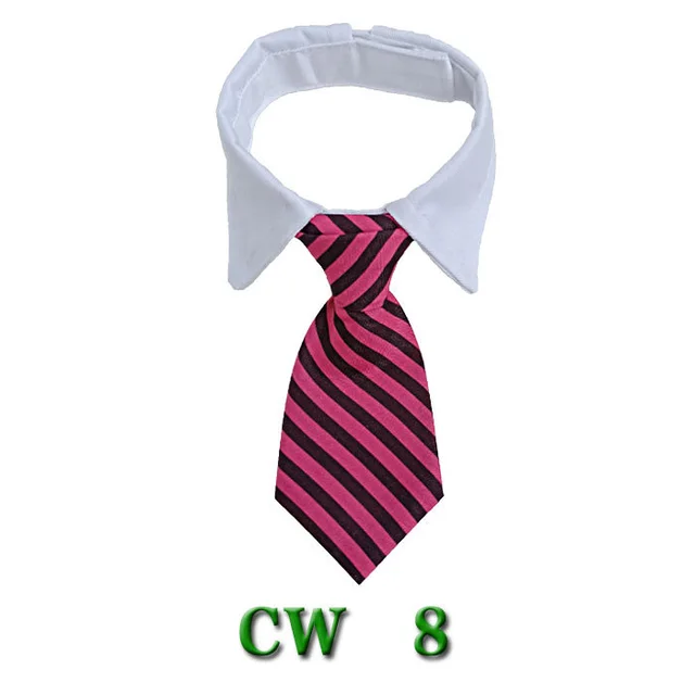 Pet Neck Tie Dog Tie Striped Bib Scarf Bow Knot Cm8 Style - Shop at LoveMi